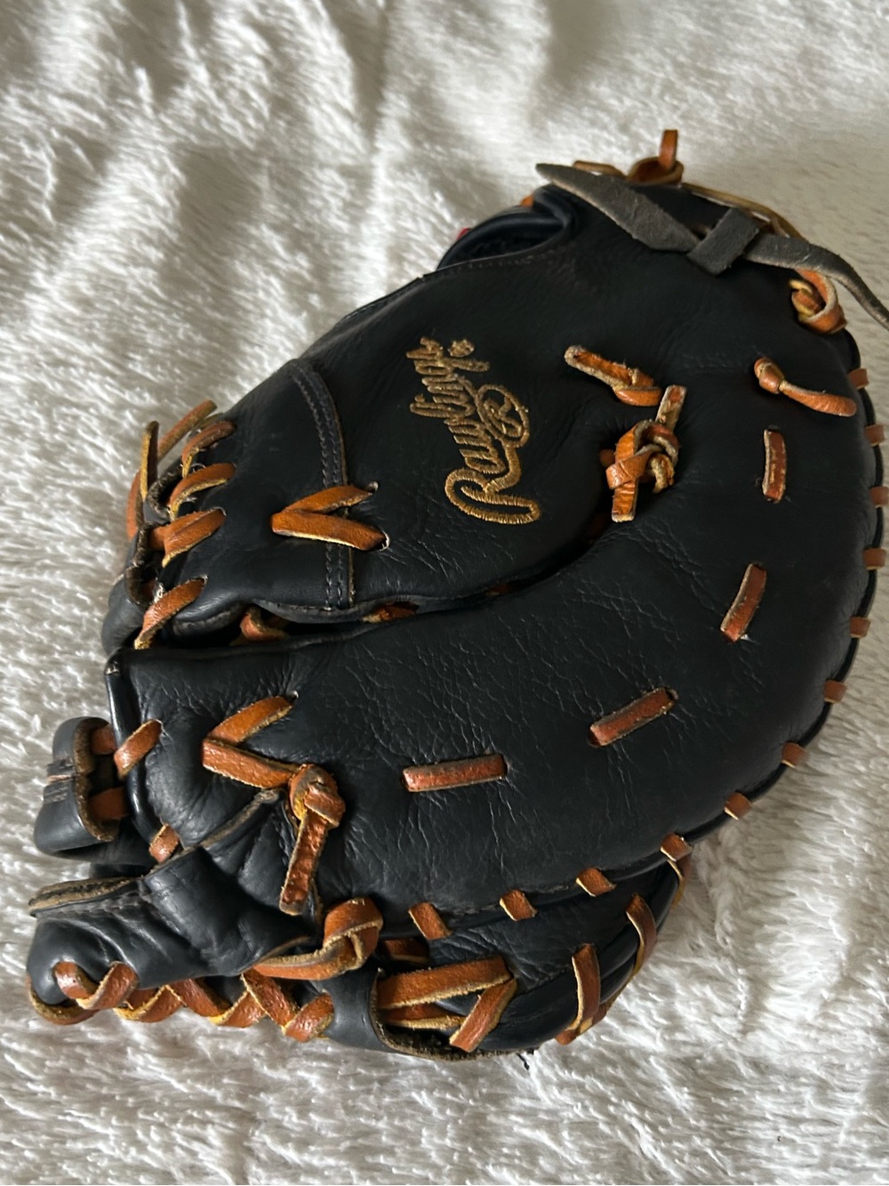 Rawlings RENEGADE BB/SB First Base Right Hand Throw Black Size 12” - Picture 4 of 6